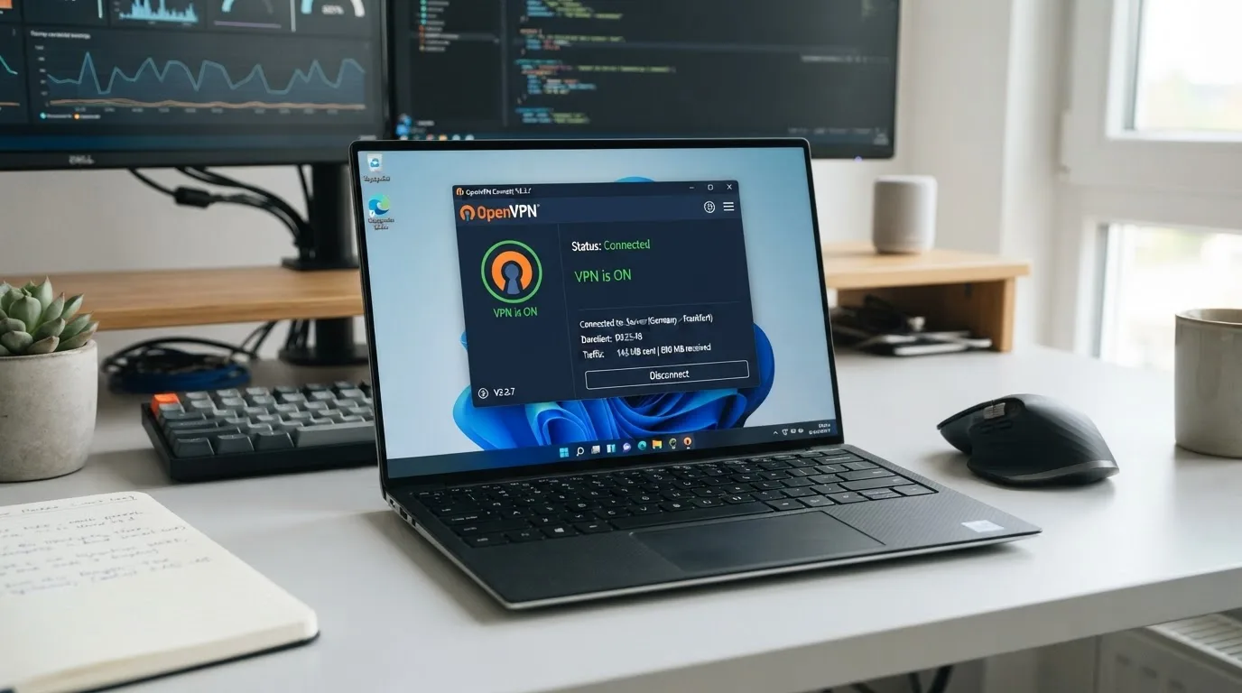 OpenVPN در ویندوز - تصویر میانی