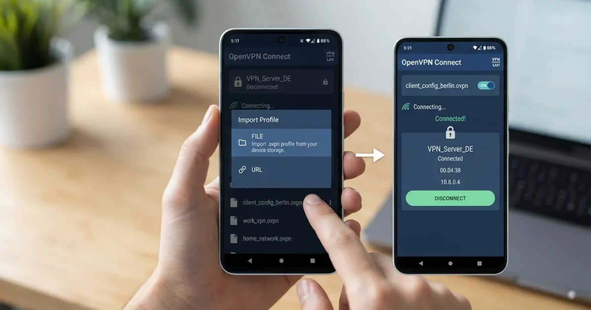 OpenVPN برای اندروید