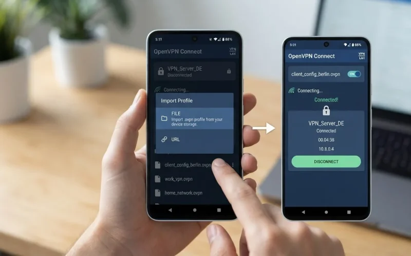 OpenVPN برای اندروید