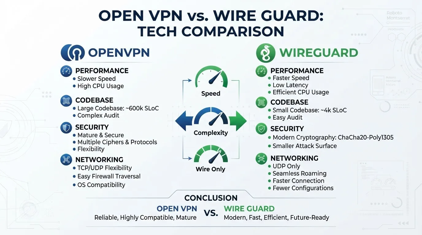 تفاوت OpenVPN و WireGuard - تصویر میانی